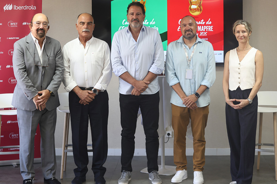 Presentacin oficial del Campeonato de Espaa de Tenis Jnior en el CT Chamartn