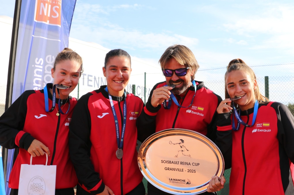 La Seleccin Espaola Iberdrola de Tenis jnior se proclama Subcampeona de Europa