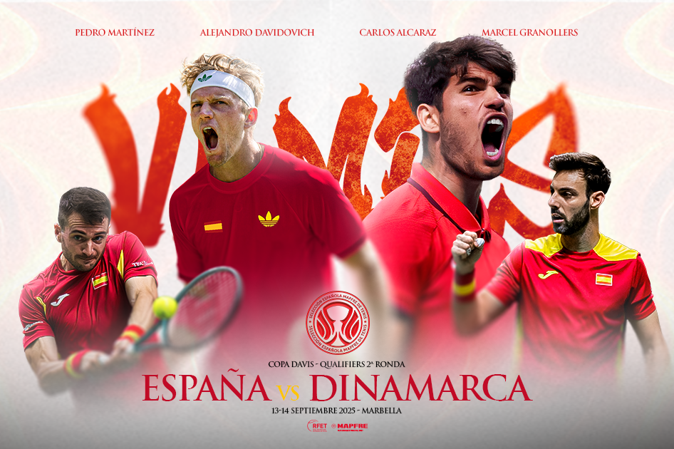 Alcaraz, Davidovich, Martnez y Granollers jugarn la Copa Davis contra Dinamarca en Marbella