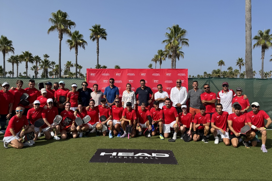 ltima concentracin de la preseleccin espaola de pickleball en Sotogrande