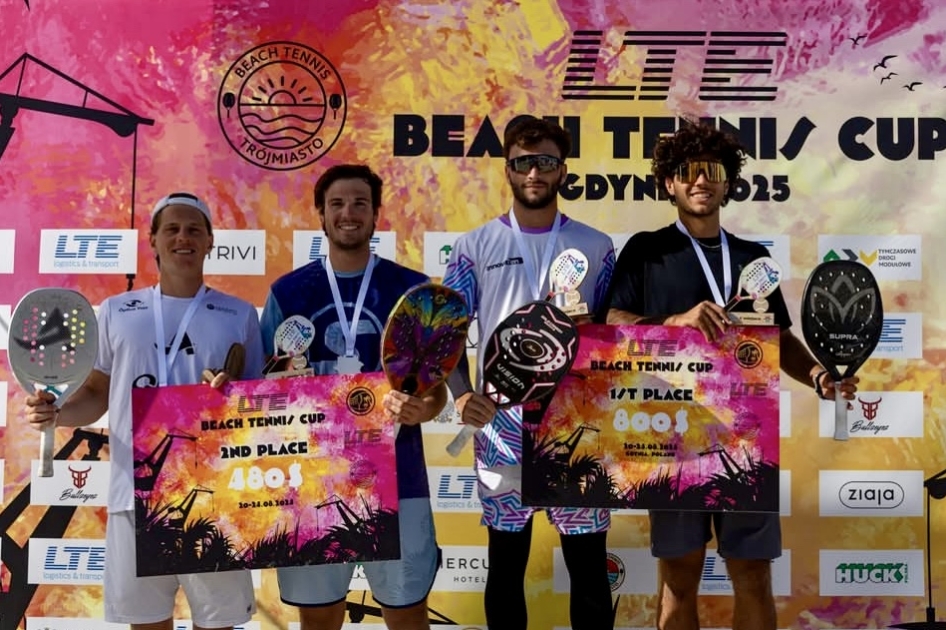 Iván Delgado consigue título y semifinales en la doble cita internacional de tenis playa en Gdynia Iván Delgado consigue título y semifinales en la doble cita internacional de tenis playa en Gdynia