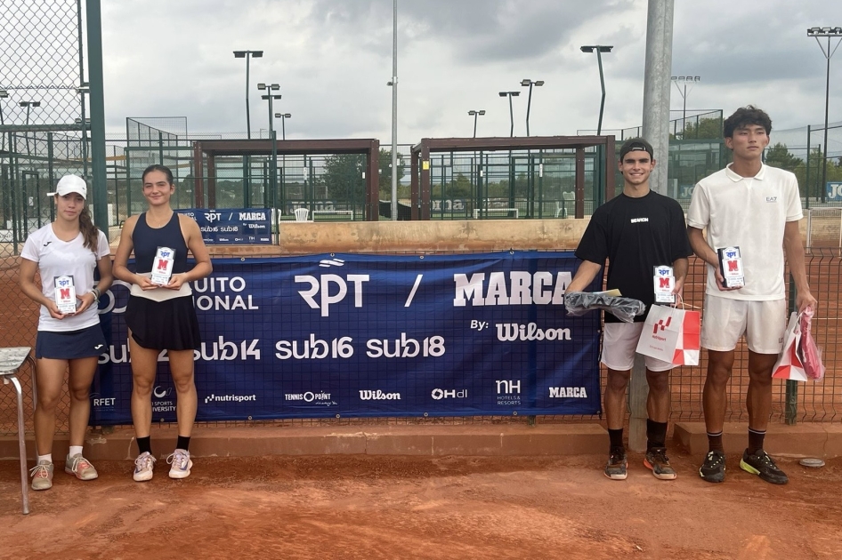 Éxito en la Academia Gtennis del Sub16 y Sub18 del 30º Circuito RPT - Marca by Wilson Éxito en la Academia Gtennis del Sub16 y Sub18 del 30º Circuito RPT - Marca by Wilson