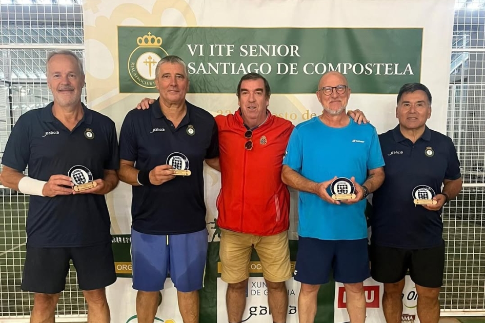 El internacional de veteranos de Santiago de Compostela termina con pleno de victorias españolas El internacional de veteranos de Santiago de Compostela termina con pleno de victorias españolas