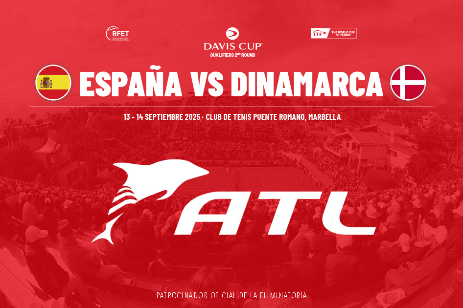 ATL renueva su compromiso con el tenis en la Copa Davis España vs Dinamarca en Marbella ATL renueva su compromiso con el tenis en la Copa Davis España vs Dinamarca en Marbella