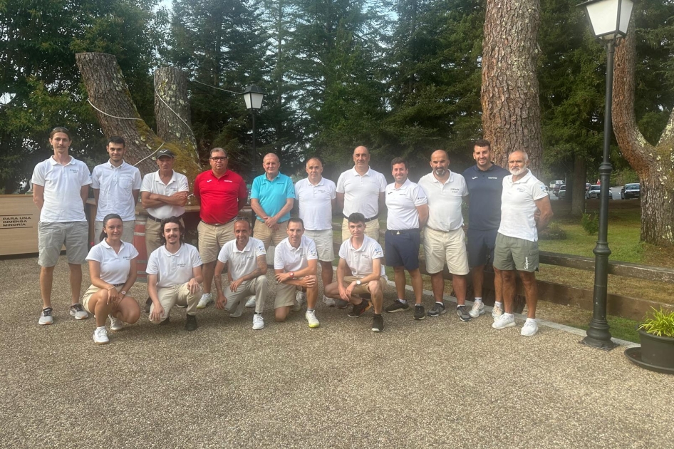 Equipo arbitral en el ITF de Ourense Equipo arbitral en el ITF de Ourense