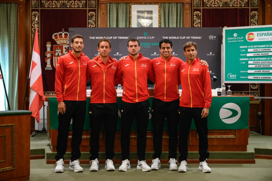 Carreo y Munar abrirn la Copa Davis contra Dinamarca en Marbella
