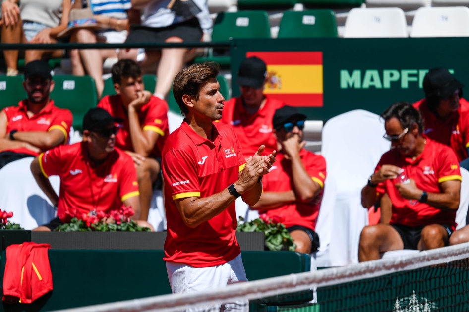 La Seleccin Espaola MAPFRE de Tenis tendr que remontar ante Dinamarca en la Copa Davis de Marbella
