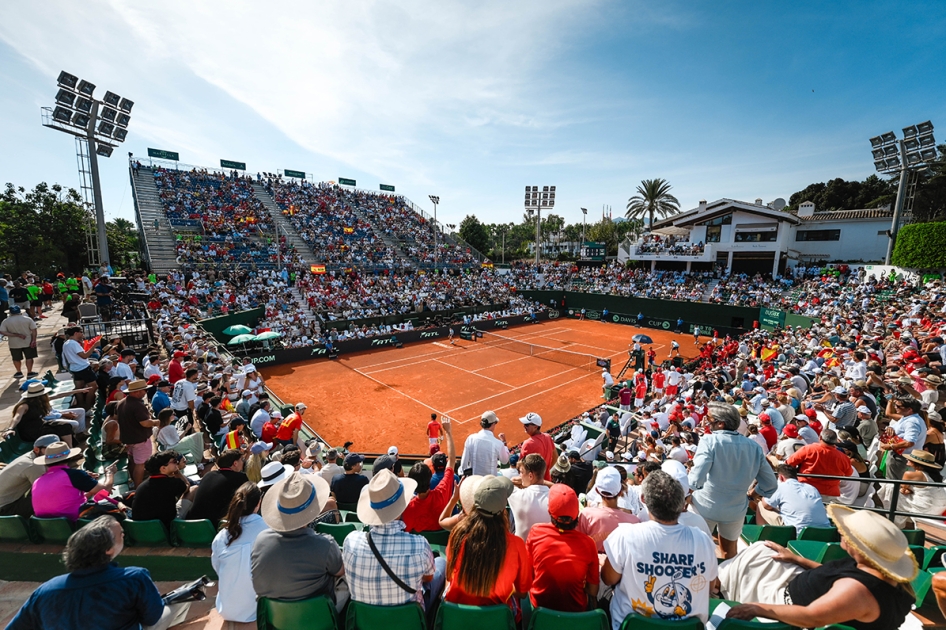 La Seleccin Espaola MAPFRE de Tenis tendr que remontar ante Dinamarca en la Copa Davis de Marbella