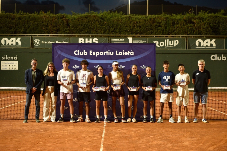 Jordi Fernández y Sofía Kova dominan el cadete de Barcelona en el CE Laietà Jordi Fernández y Sofía Kova dominan el cadete de Barcelona en el CE Laietà