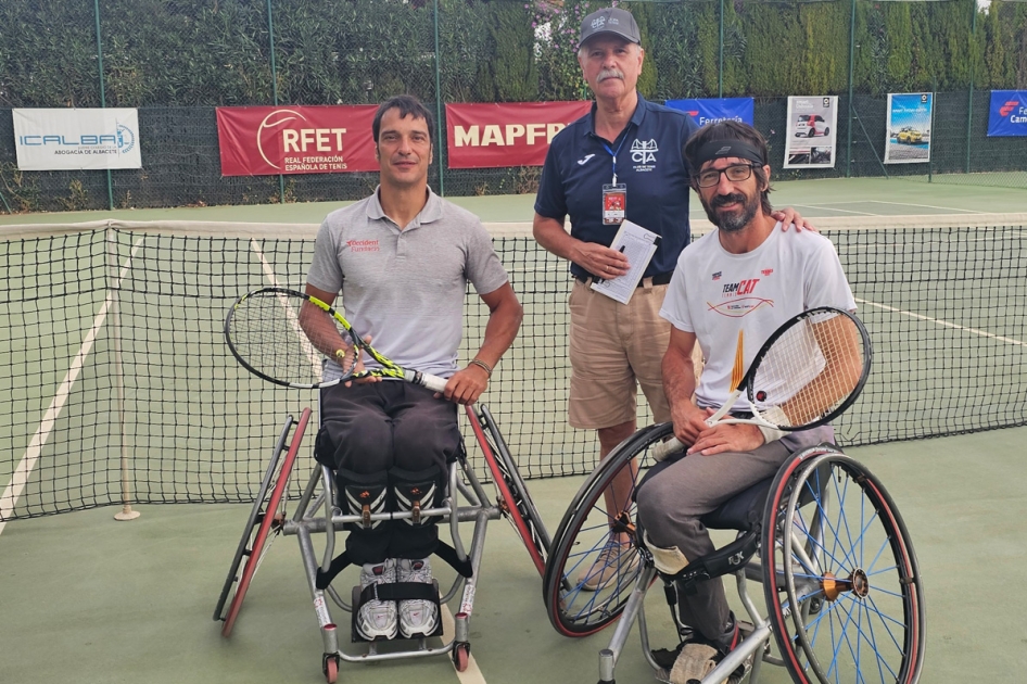 Quico Tur repite victoria en el Trofeo Ciudad de Albacete de Tenis en Silla