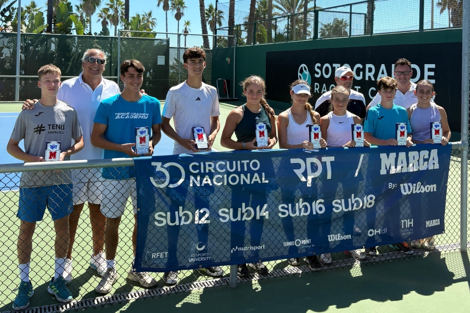 xito en Sotogrande Racket Club del 30 Circuito RPT - Marca by Wilson
