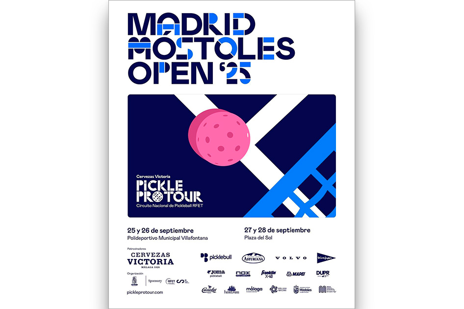 El Pickle Pro Tour by Cervezas Victoria se traslada a Mstoles con la tercera prueba del I Circuito Nacional de Pickleball de la RFET