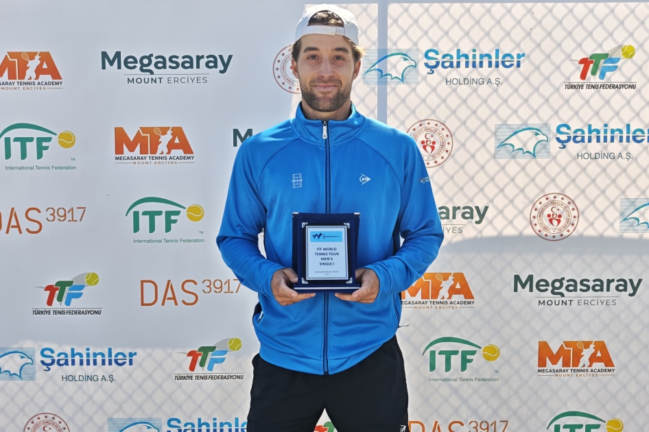 Iván Marrero encadena triunfo en los ITF de Turquía Iván Marrero encadena triunfo en los ITF de Turquía