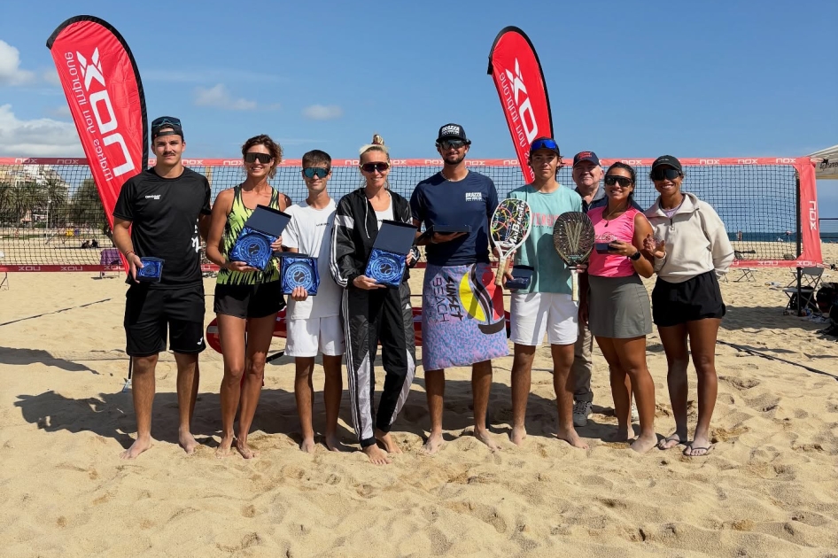 El circuito mundial de tenis playa regresa a El Masnou con otra doble cita
