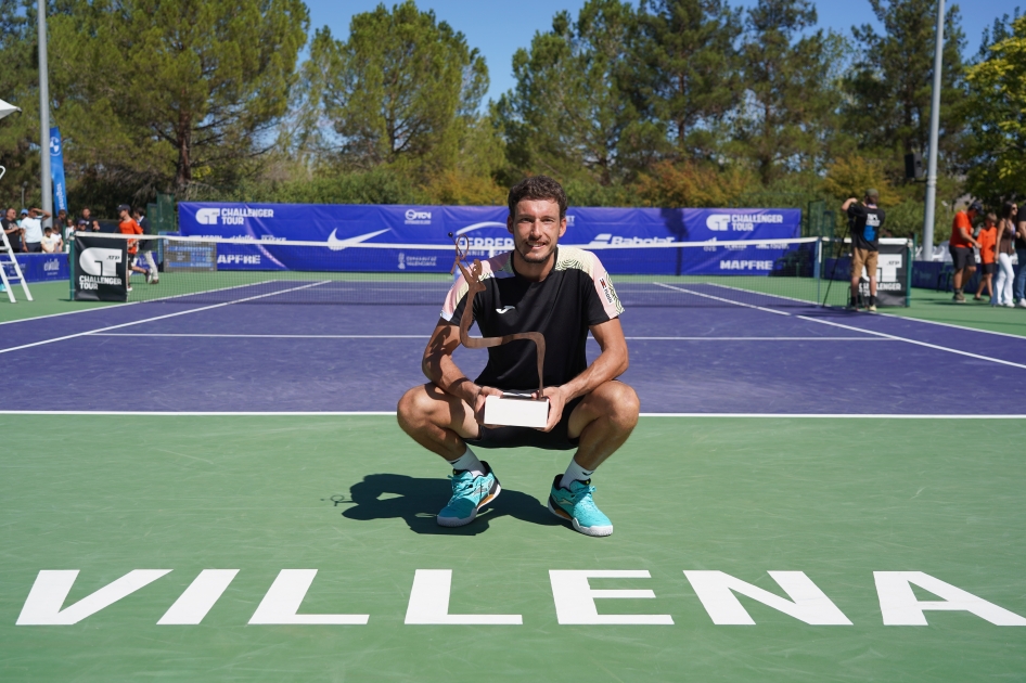 Pablo Carreño levanta en Villena su tercer Challenger del año y vuelve al Top-100 Pablo Carreño levanta en Villena su tercer Challenger del año y vuelve al Top-100