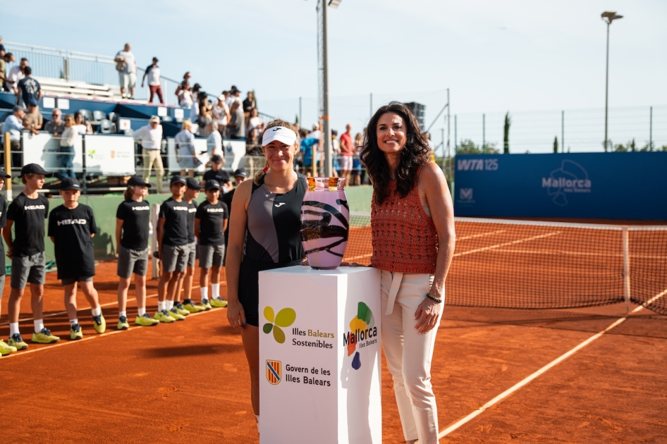La primera edicin del WTA 125 de Mallorca acaba en manos de la argentina Solana Sierra