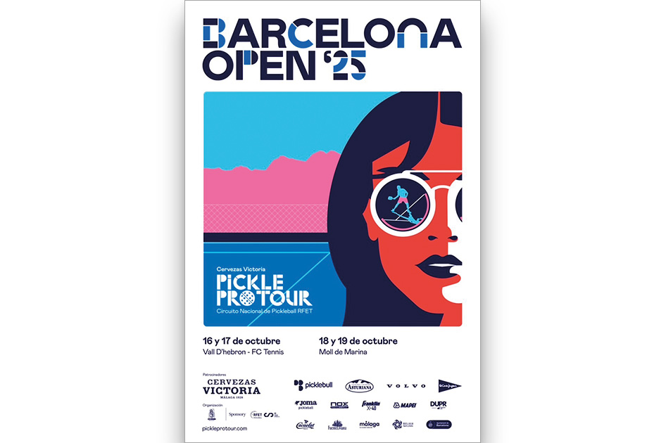 El Pickle Pro Tour by Cervezas Victoria llega a Barcelona para la cuarta cita del ao