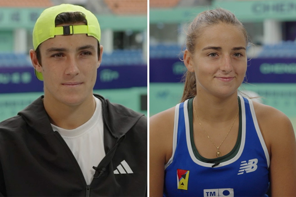 Andrés Santamarta y Charo Esquiva ya están en Chengdú para jugar el Masters júnior Andrés Santamarta y Charo Esquiva ya están en Chengdú para jugar el Masters júnior