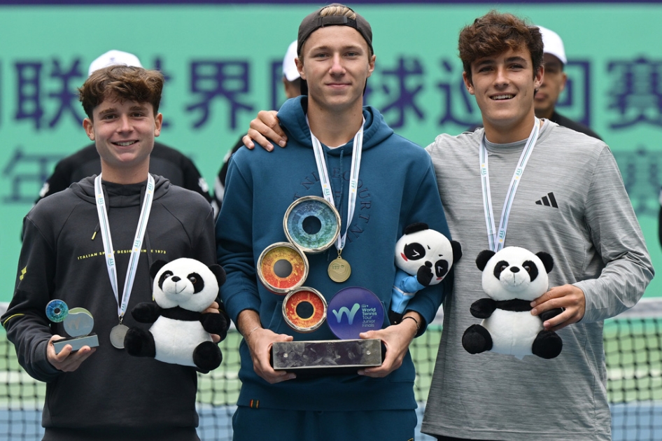 Tercer puesto de Andrés Santamarta en las ITF World Tennis Tour Junior Finals de Chengdú Tercer puesto de Andrés Santamarta en las ITF World Tennis Tour Junior Finals de Chengdú