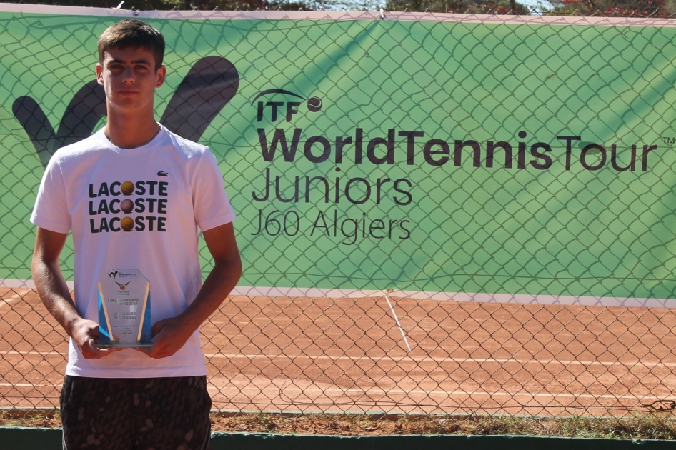 Primer triunfo de Iván Costa López en los torneos júniors de Argel Primer triunfo de Iván Costa López en los torneos júniors de Argel