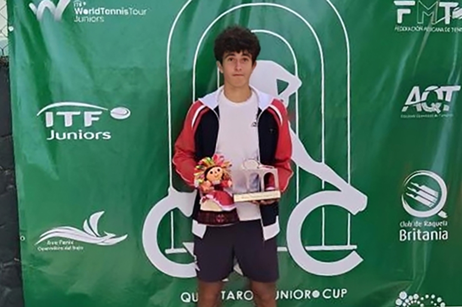 Max Villar gana su segundo ttulo internacional jnior en Mxico