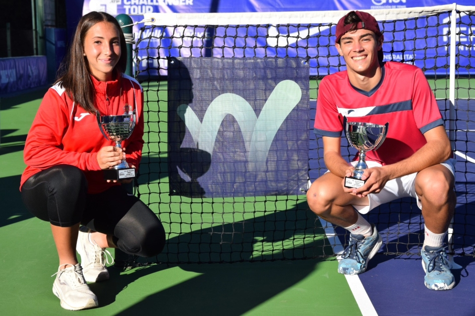 Carlota Lujn y Adrin Climent se llevan el ltimo internacional jnior del ao en Villena