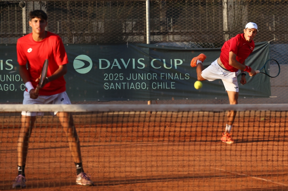 La Seleccin Espaola MAPFRE de Tenis acaba 7 en la Copa Davis Jnior de Chile