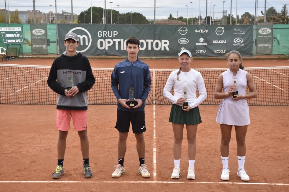 Rafael Garca Domnech y Sofa Kova se llevan el internacional Sub'16 de Lleida
