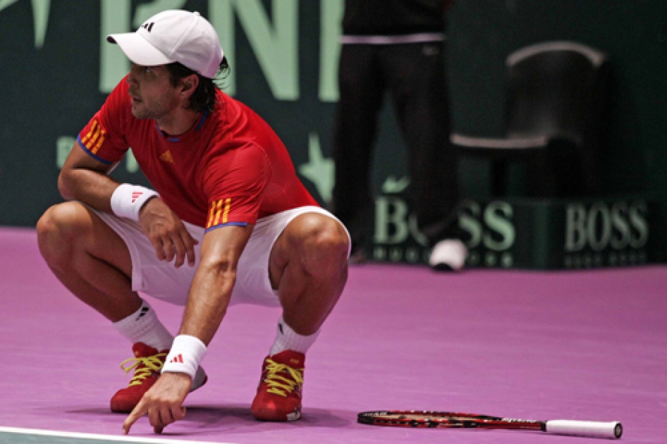 La Seleccin Espaola Mapfre deber remontar un 2-0 en contra tras la derrota de Verdasco