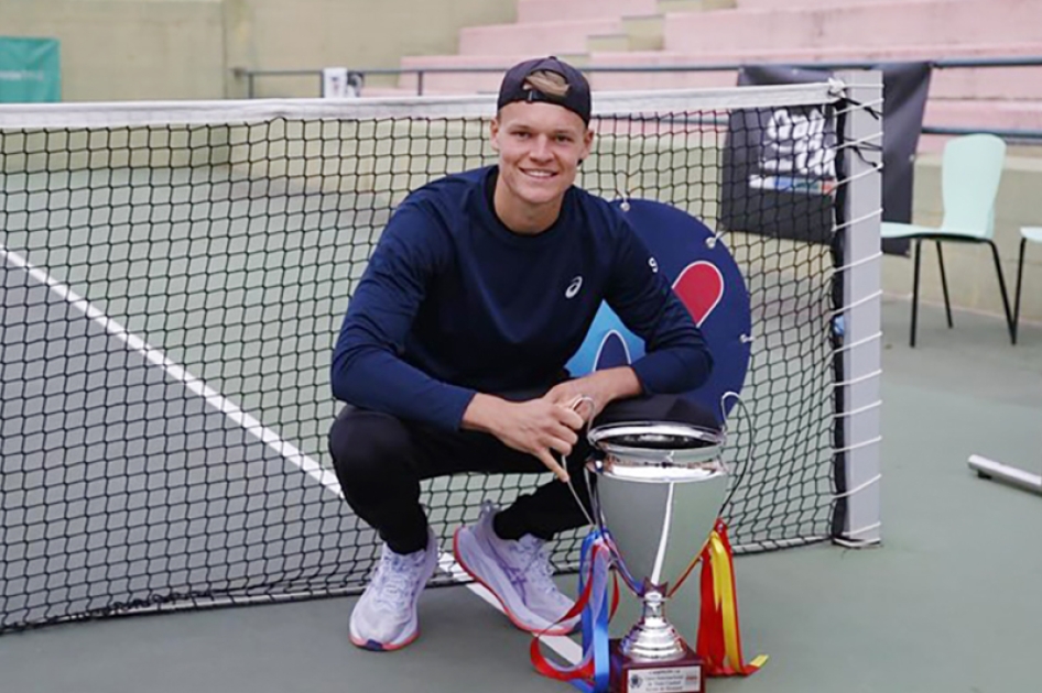 Victoria del neerlands Abel Forger en el internacional de Alcal de Henares