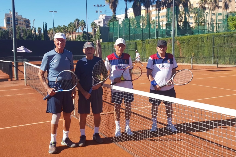 El CT Valencia extiende su hegemona en el Campeonato de Espaa MAPFRE de Tenis Masculino +80 ante el RC de Polo