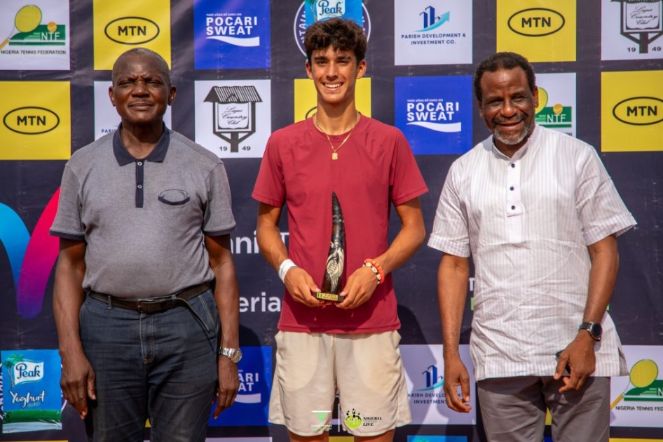 Javier Montes repite triunfo en Nigeria, y el tenis espaol suma otras tres finales en jniors