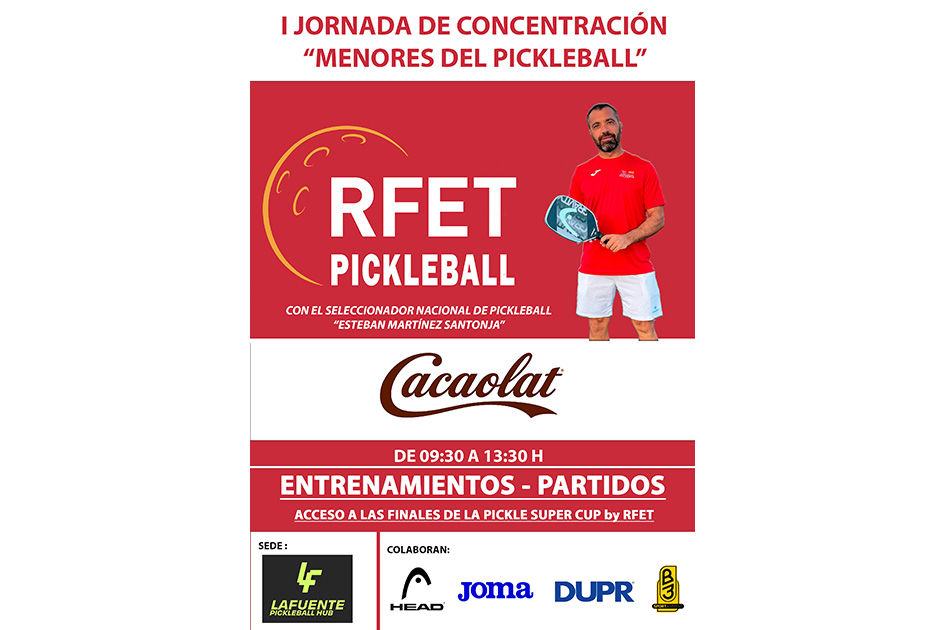 Primera concentracin tcnica de pickleball para jugadores juveniles