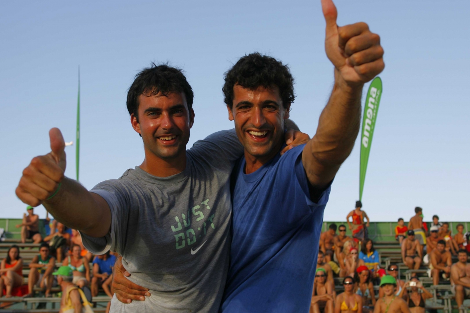 Final del Campeonato de España de Tenis Playa en Gandia