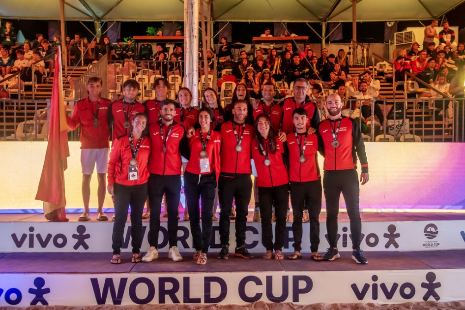 Espaa busca defender la medalla de plata en el Mundial de tenis playa de Ribeiro Preto