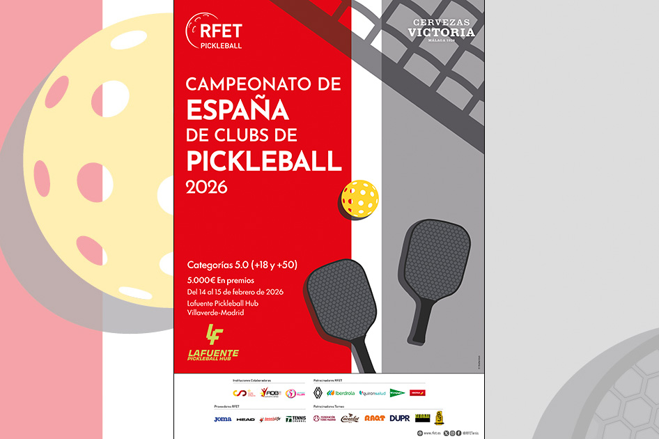 Madrid re�ne esta semana a 30 equipos en el Campeonato de Espa�a de Clubes de Pickleball