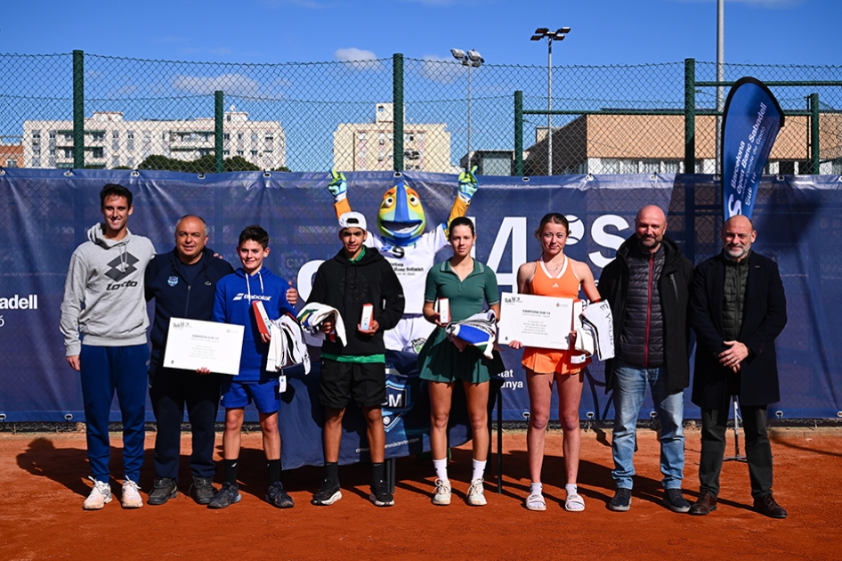 Pablo Garrido y Vitoria de Mello, ganadores del Trofeo Conde de God� Sub-14 de Valencia