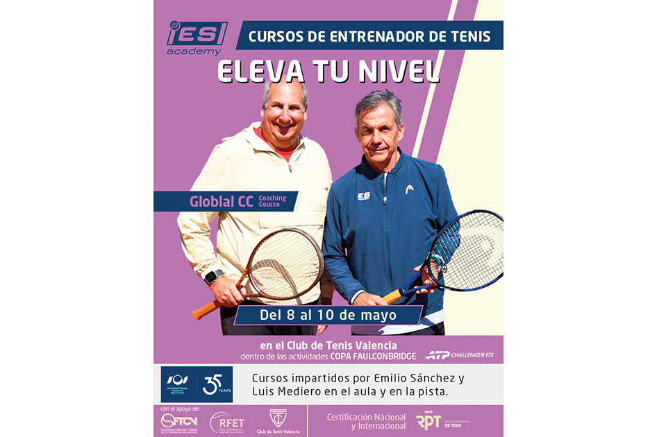 Curso ICI & RPT para entrenadores durante el ATP Challenger de Valencia 