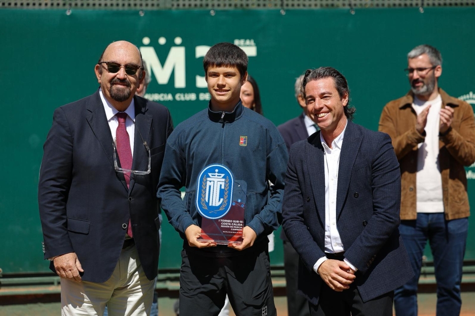 Jaime Alcaraz gana la primera edici�n del torneo Sub'15 del Challenger Costa C�lida Regi�n de Murcia