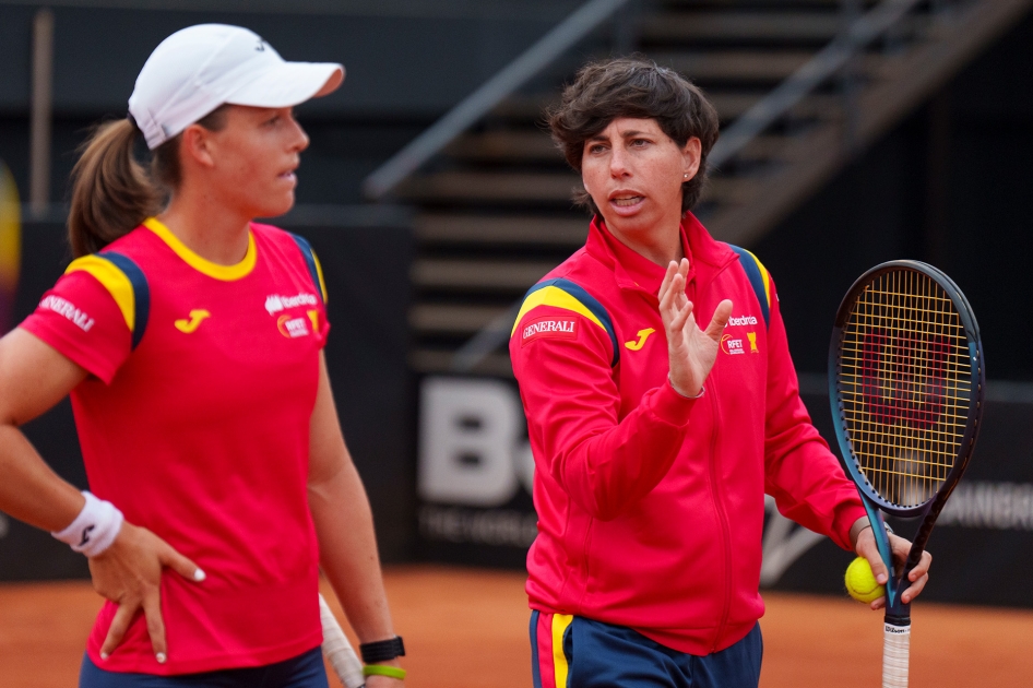 Kaitlin Quevedo y Leyre Romero abrir�n la BJK Cup contra Eslovenia este viernes a las 13 horas