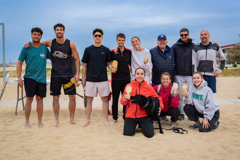 Doble cita del circuito mundial de tenis playa en El Masnou