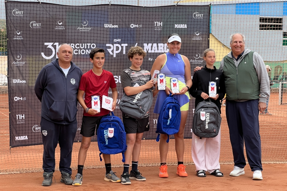�xito en el Gran Canaria Tennis Center del Circuito RPT - Marca by Wilson