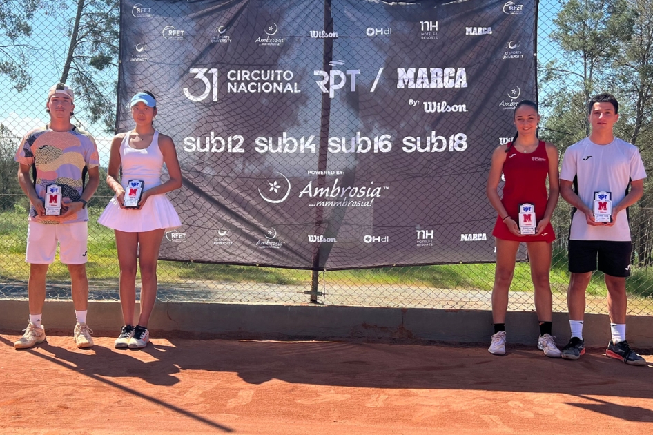 �xito en Granada del Circuito RPT - Marca by Wilson Sub16 & Sub18 by Ambros�a