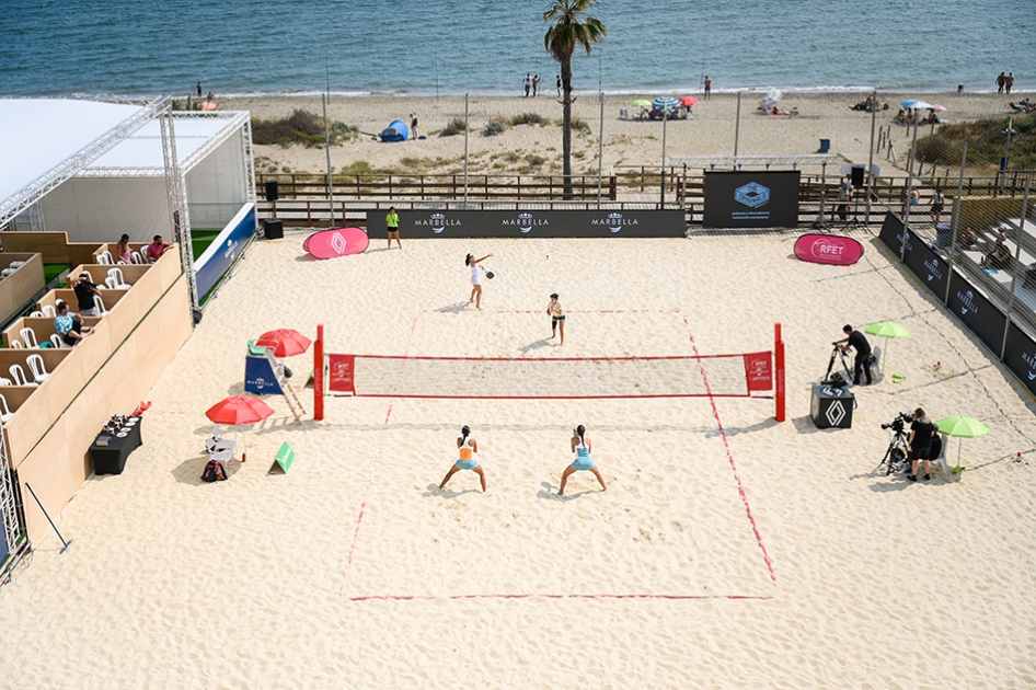 La fiesta del Campeonato de Espa�a de Tenis Playa llega esta semana a Marbella