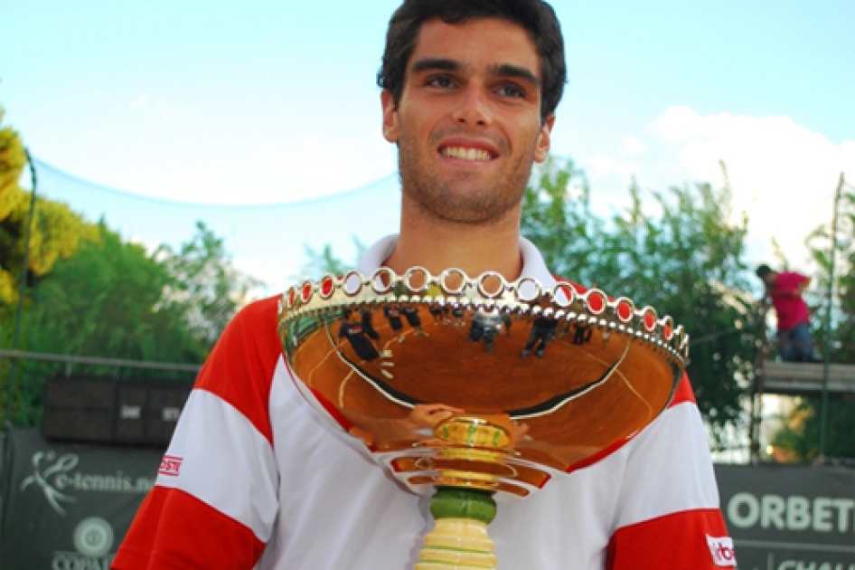 Pablo Andjar se reencuentra con la victoria en el Challenger de Orbetello 