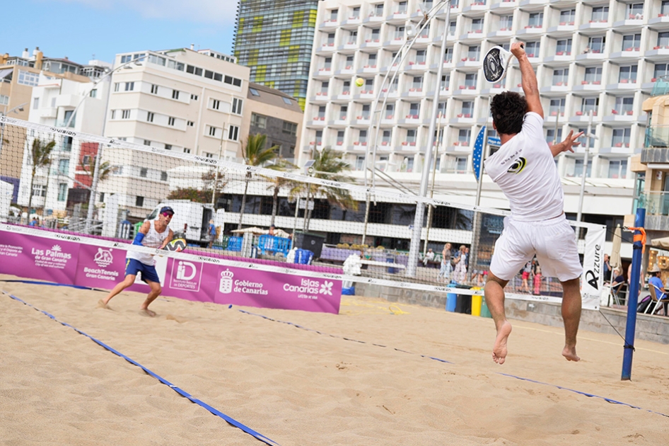 El Sand Series de Grand Canaria iza el tel�n con los mejores jugadores del mundo de tenis playa
