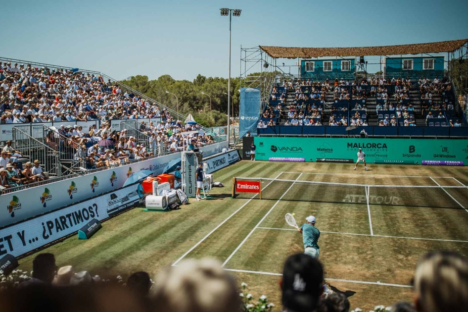 El tenis sobre hierba vuelve esta semana con el Vanda Pharmaceuticals Mallorca Championships