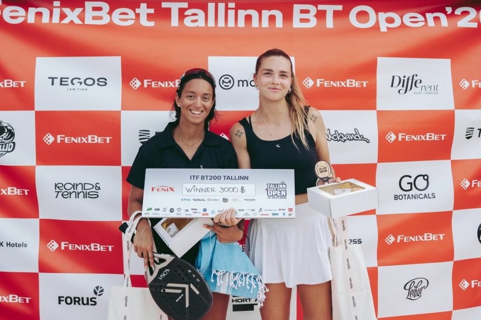 Sigue el protagonismo espa�ol en el circuito mundial de tenis playa