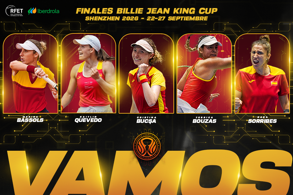 Cristina Bucsa completar� la Selecci�n Espa�ola Iberdrola de Tenis en las Finales de la BJK Cup