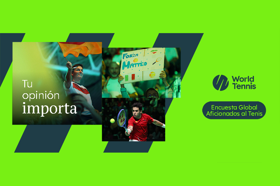 World Tennis lanza una Encuesta Global de Aficionados al Tenis